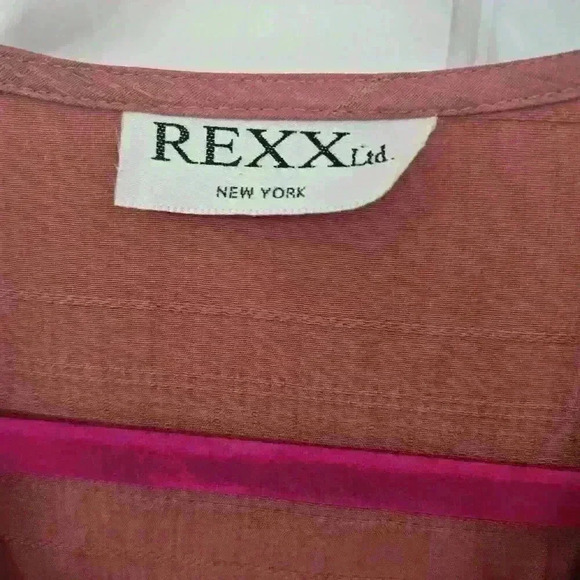 Rexx Ltd New York Women's Coral Set Longsleeve & Pants,Size M - Picture 3 of 6